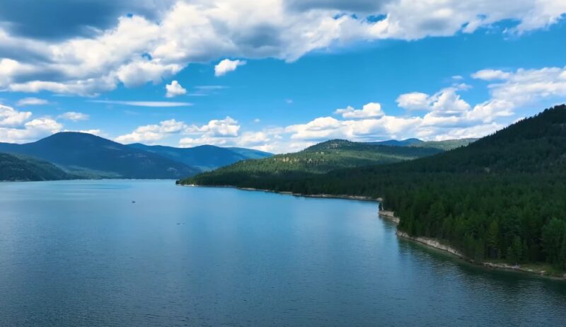 Glen Lake in Eureka Montana